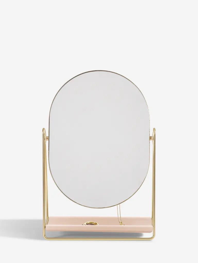 Dressing Table Mirror & Jewellery Stand - Various Colours