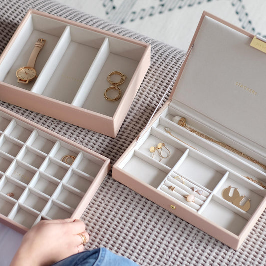 Classic Stackers Layers- Create your own Custom Jewellery Storage solution-Blush