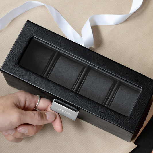 Luxurious 4 Piece Watch Box