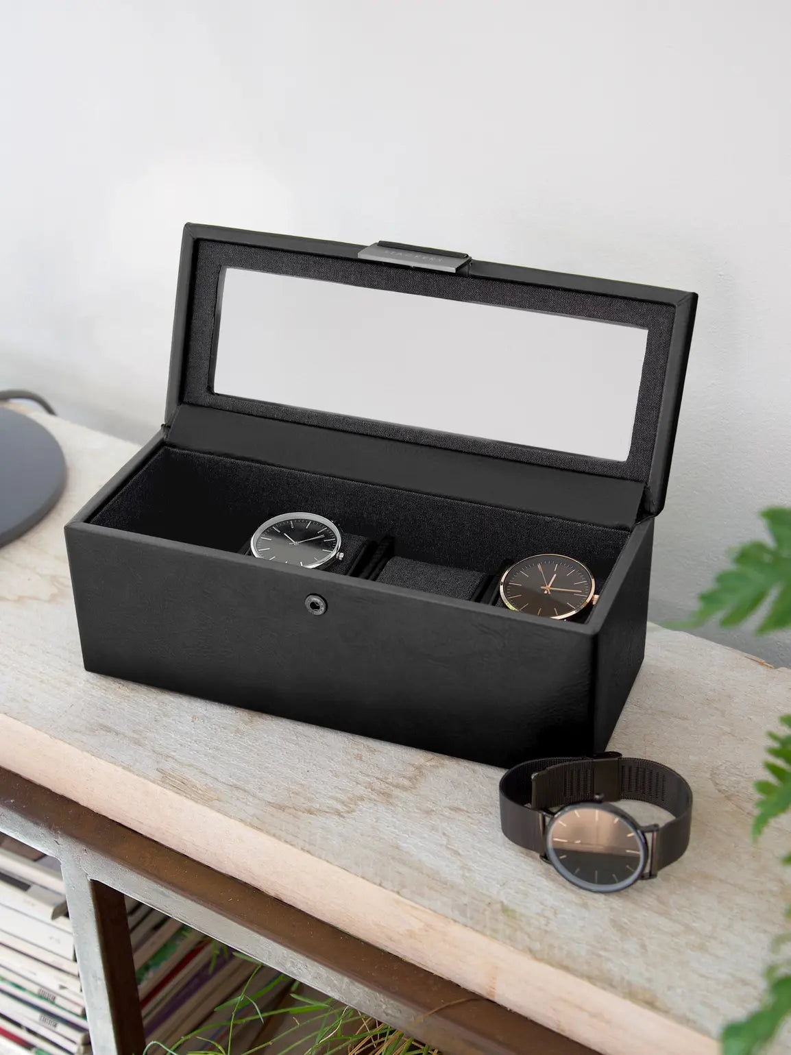 Luxurious 4 Piece Watch Box