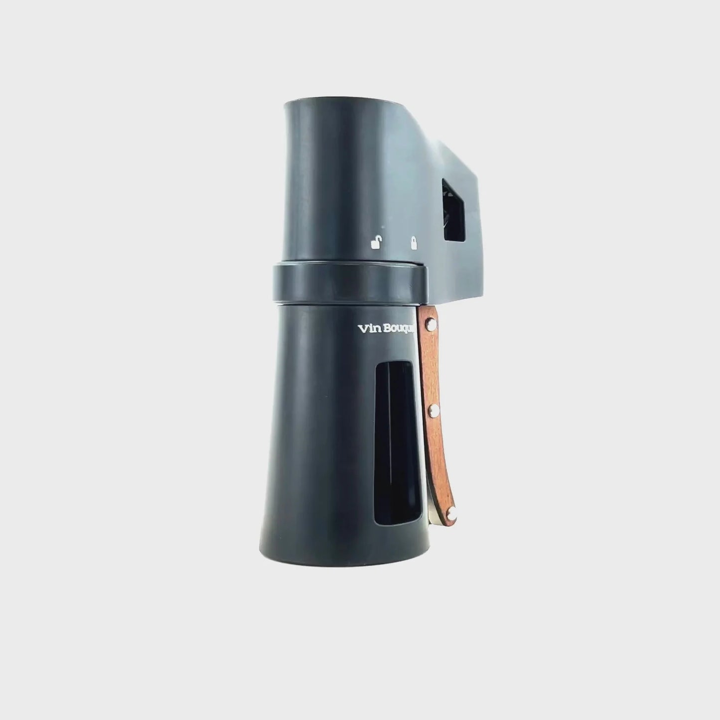 Champagne Opener with Ergonomic Wooden Handle