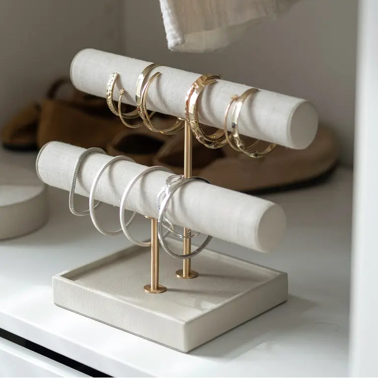 Oatmeal & Linen Bangle Display Stand