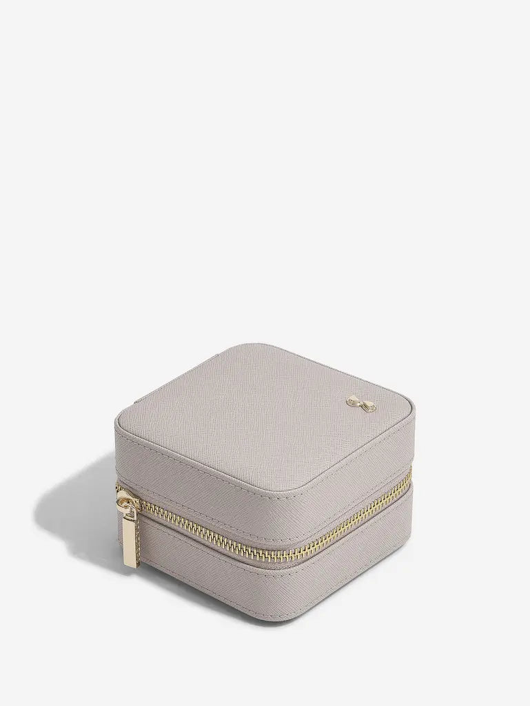 Womens Watch Jewellery Box-Taupe