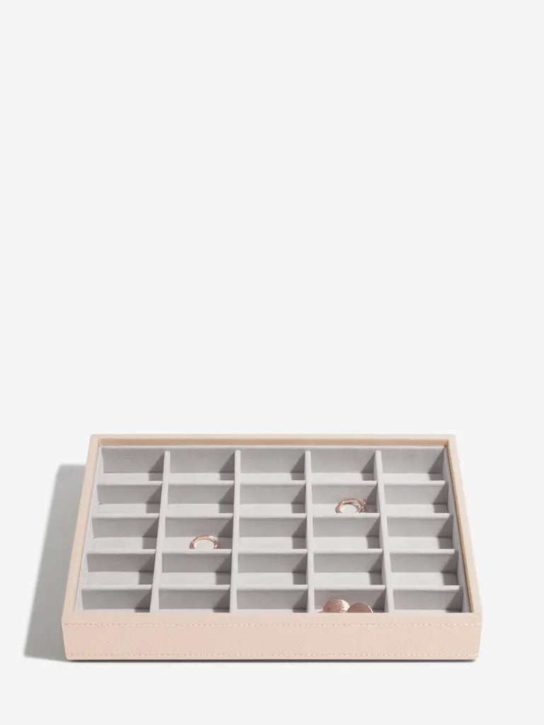 Raffia Classic Jewellery Box, Set of 3 - Various Colours