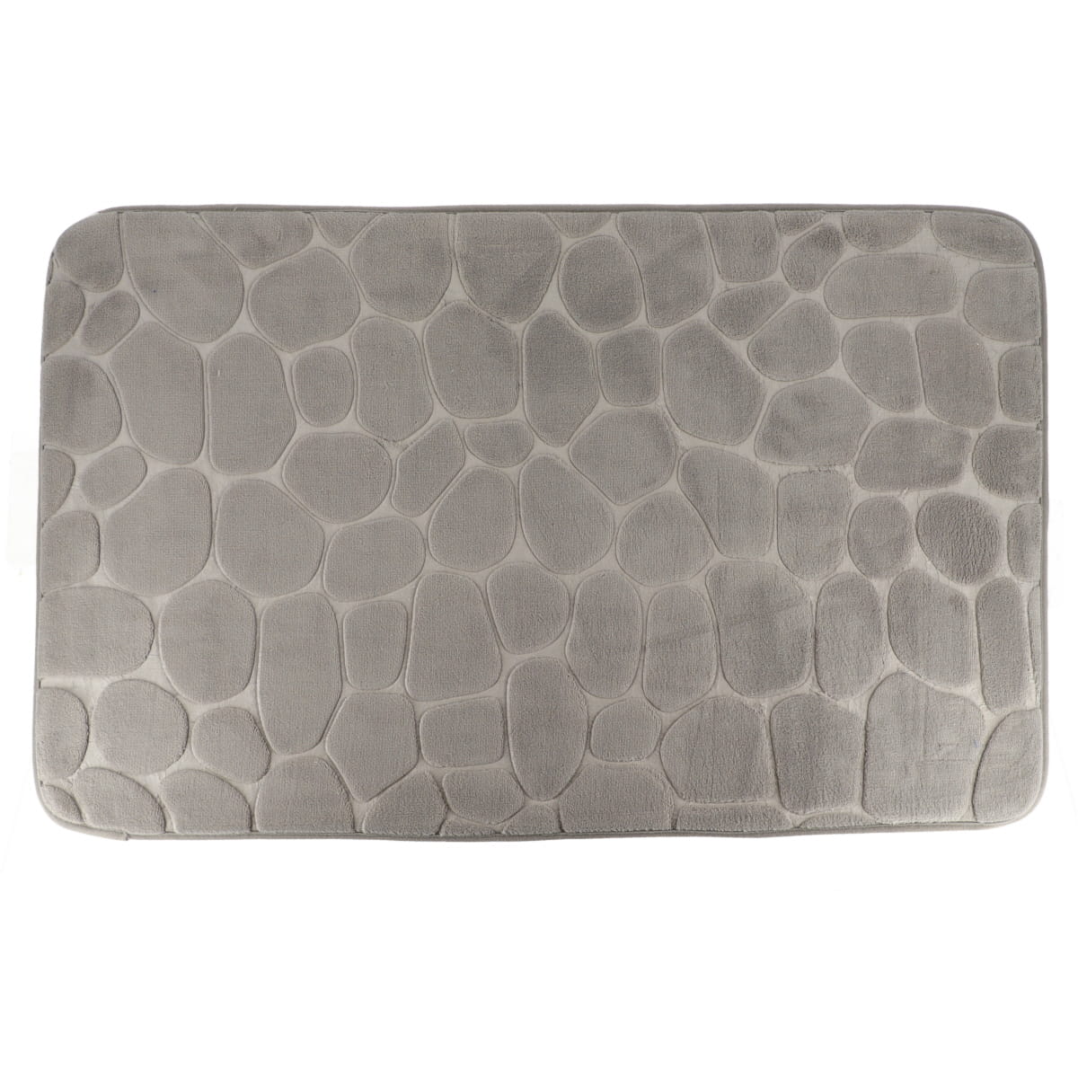 Microfiber Memory Foam Mat Pebble 50cm x80cm  - Various Colours