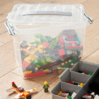 Q-Line Multibox 9L - Transparent Metallic - The Organised Store