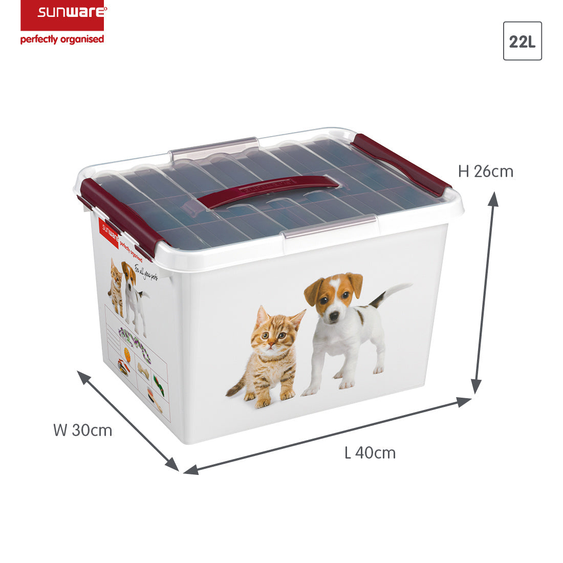 Q-line Pet Storage Box-22l