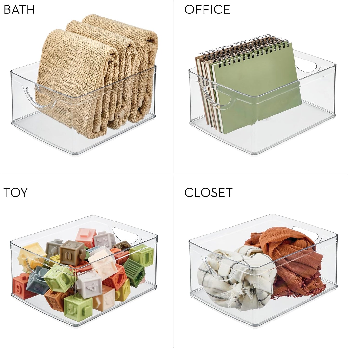 Recycled Plastic Cabinet & Pantry Storage for Press or Fridge