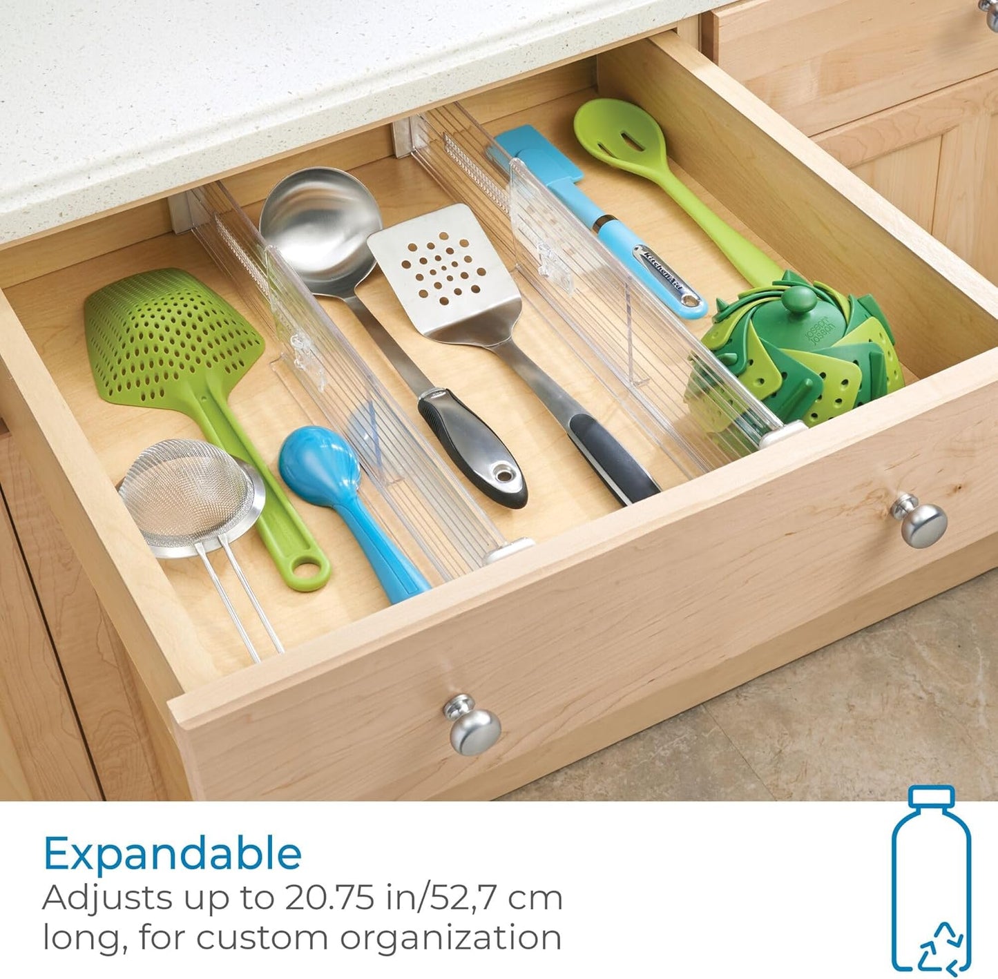 Linus Expandable Drawer Divider- Set of 2