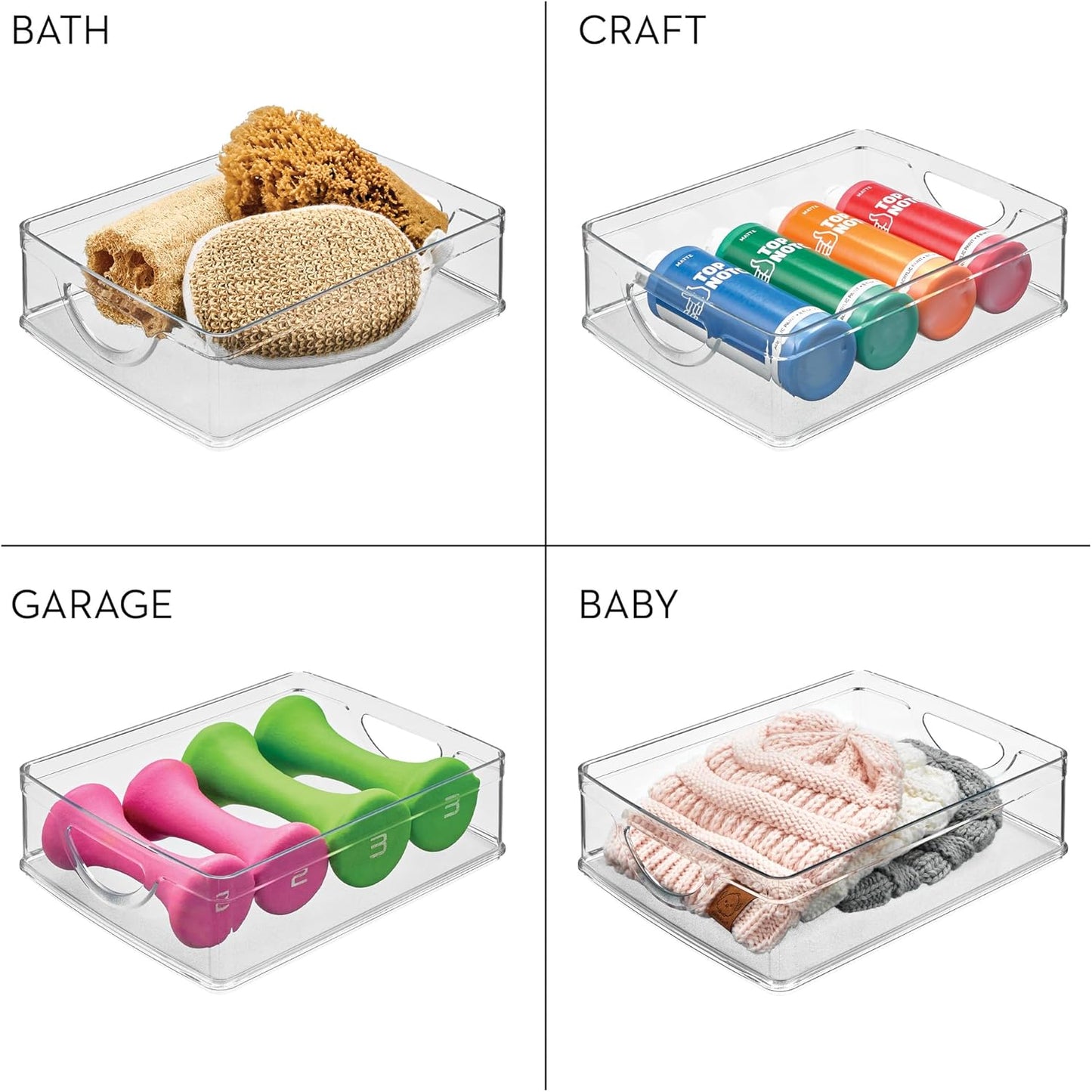 Recycled Plastic Cabinet & Pantry Storage for Press or Fridge