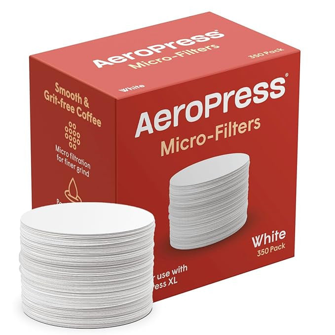 AeroPress - Micro Filter White - 350 Count - The Organised Store