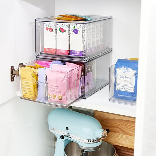 Stackable Recycled Cabinet /Pantry Bin Drawer