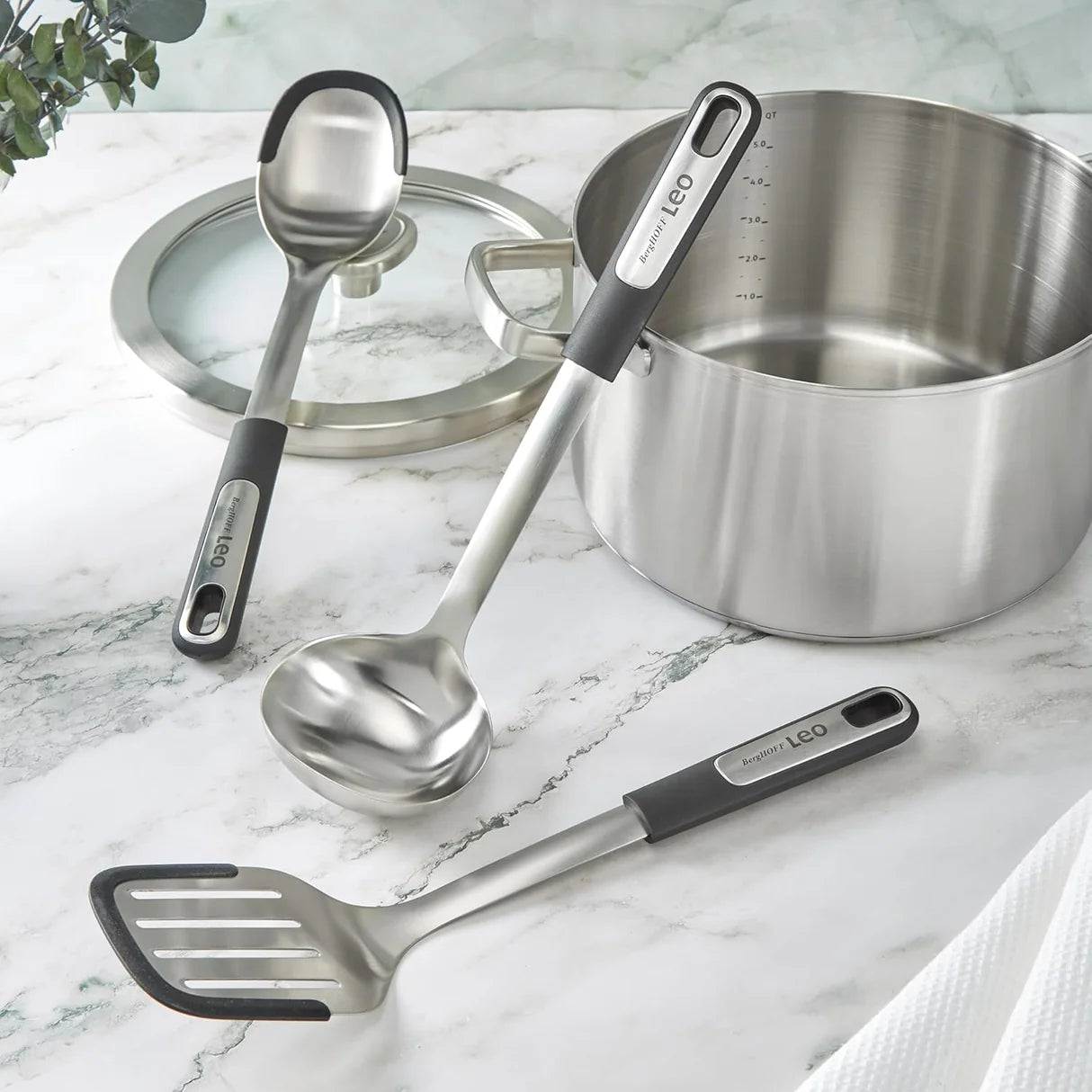 3-pc Utensil Set Graphite - The Organised Store