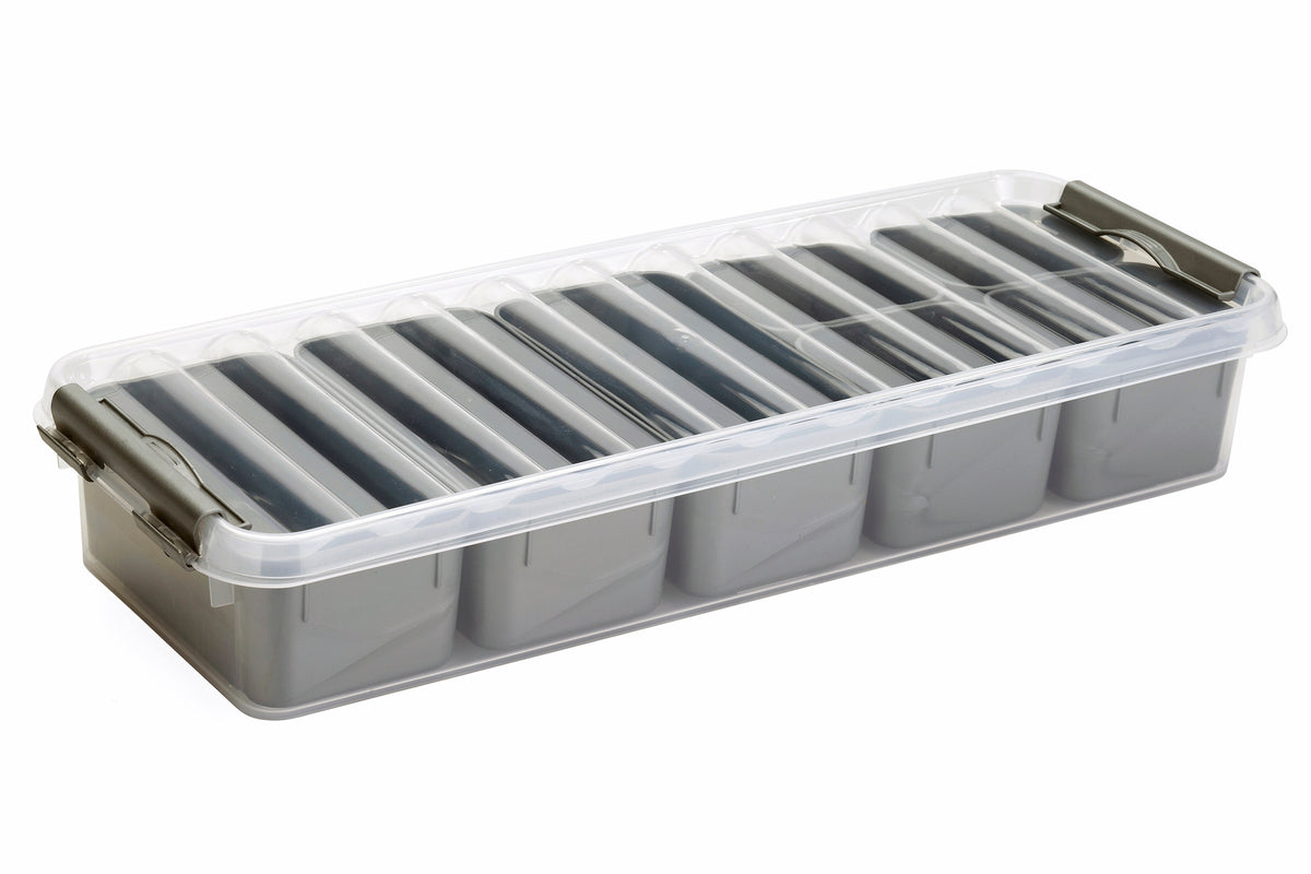 Line X Storage Container Box Q-line Storage Box with 7 Baskets 3.5L - Various Colours – The ...