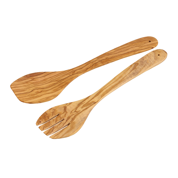 Salad Servers Olive Wood