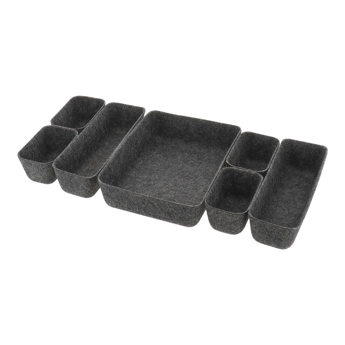 Felt Drawer Organisers- Set of 7 - The Organised Store