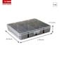 Q-Line Storage Box With 10 Baskets 3.6L - Transparent Metallic