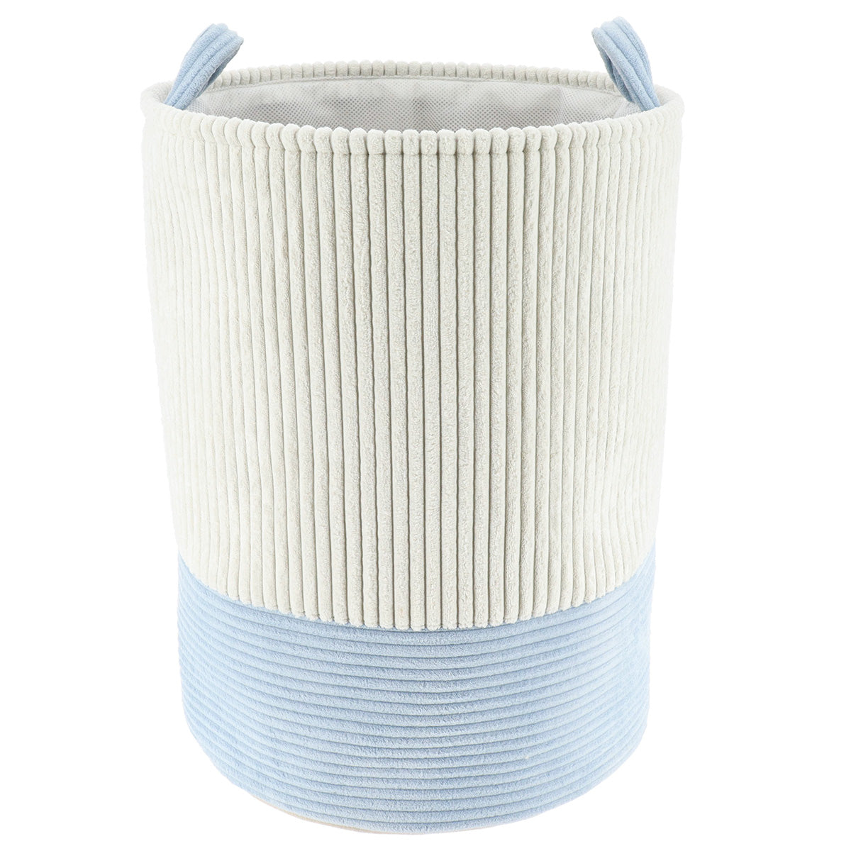 Velvet Effect, Bicolor Baskets With Handles - Various Sizes