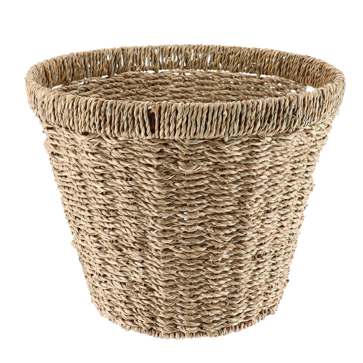Round Baskets in Vegetable Material - Various Sizes - Natural