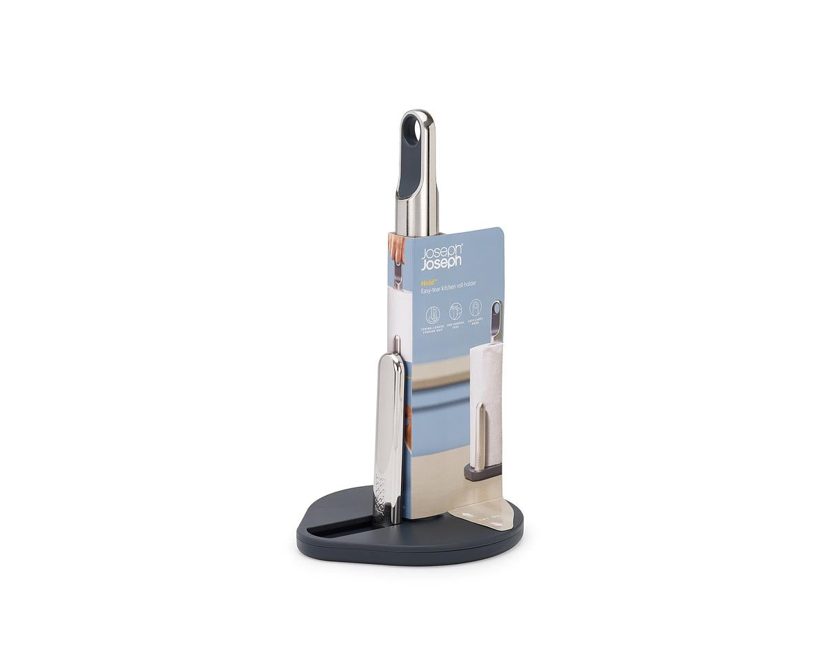 Hold- Grey Kitchen Roll Holder - The Organised Store
