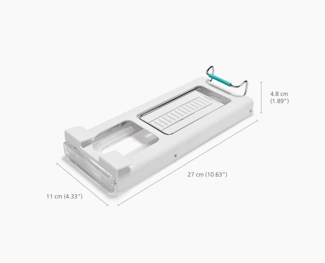 FridgeStore Under-Shelf Collapsible Bottle Holder, Clear