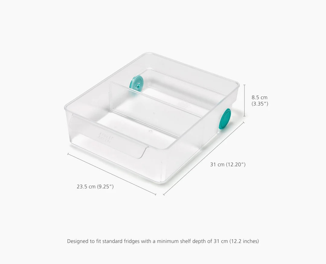 FridgeStore, Extra Large Storage Caddy, Clear