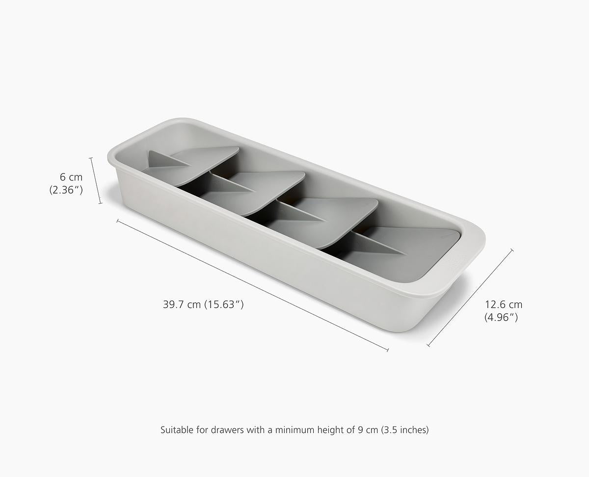 DrawerStore™ Compact Tiered Cutlery Organiser