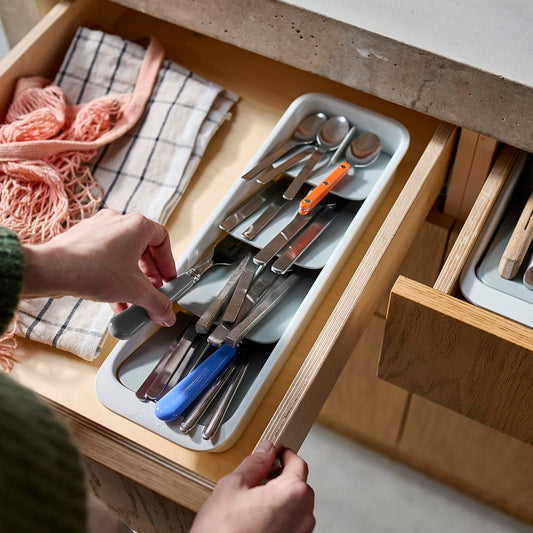 DrawerStore™ Compact Tiered Cutlery Organiser