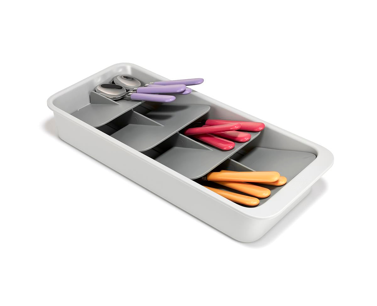 DrawerStore™ Large Tiered Cutlery Organiser - The Organised Store