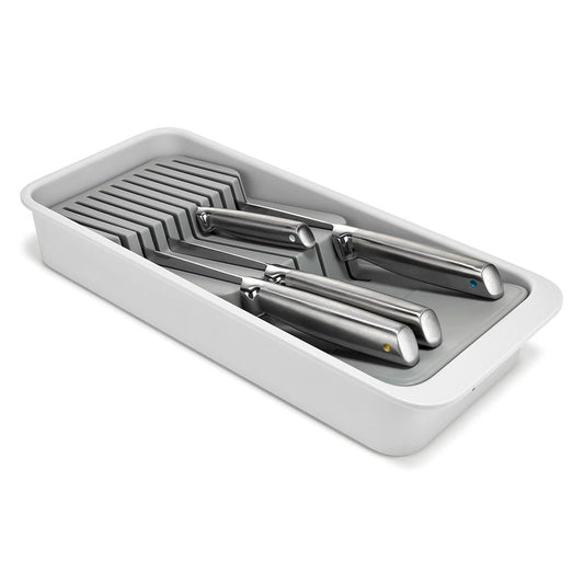 DrawerStore™ 2-Tier Compact Knife Organiser - The Organised Store