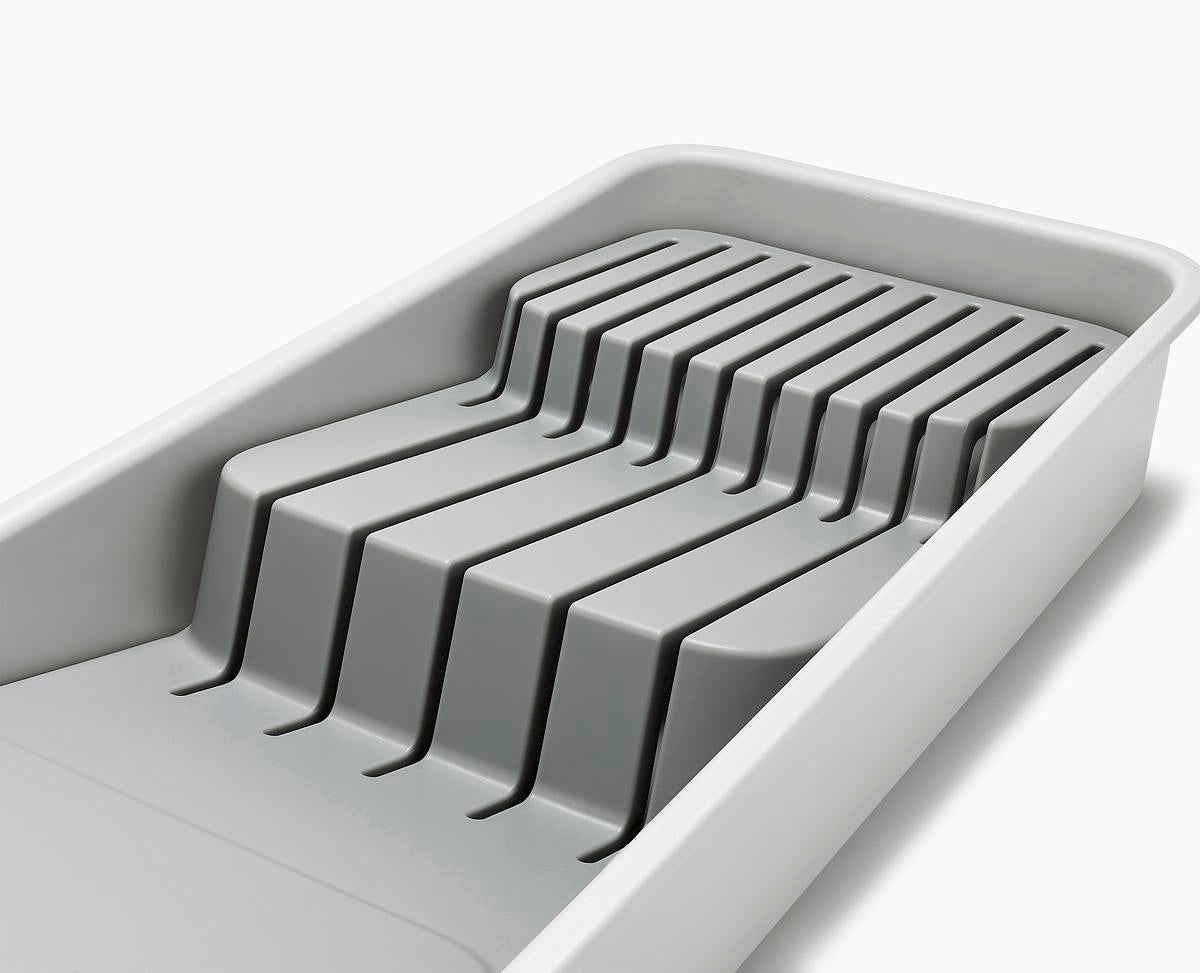 DrawerStore™ 2-Tier Compact Knife Organiser - The Organised Store