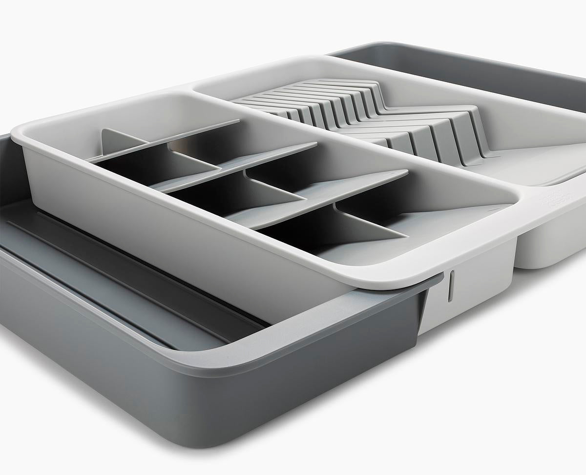 DrawerStore™ Expanding Tiered Cutlery, Utensil, Gadget & Knife Organiser
