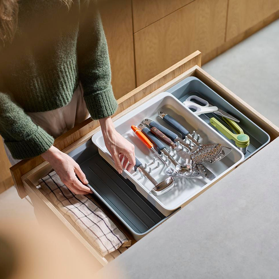 DrawerStore™ Expanding Utensil & Gadget Organiser - The Organised Store