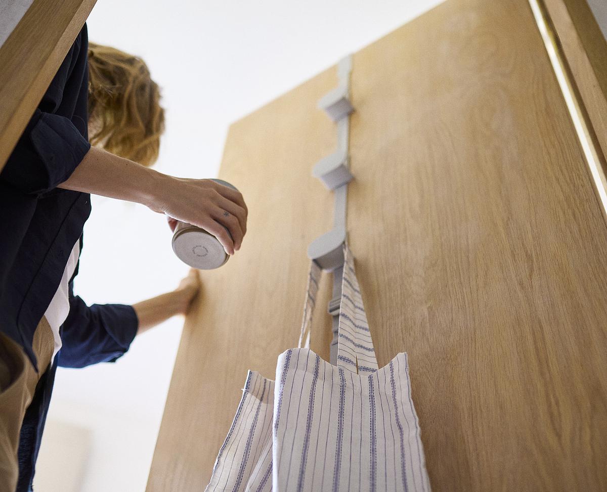 Orderly™ Ecru Over-Door Handbag Storage Holder