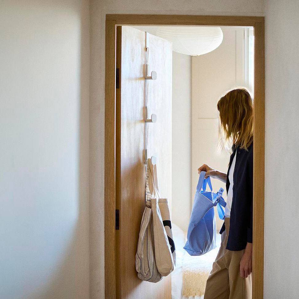 Orderly™ Ecru Over-Door Handbag Storage Holder