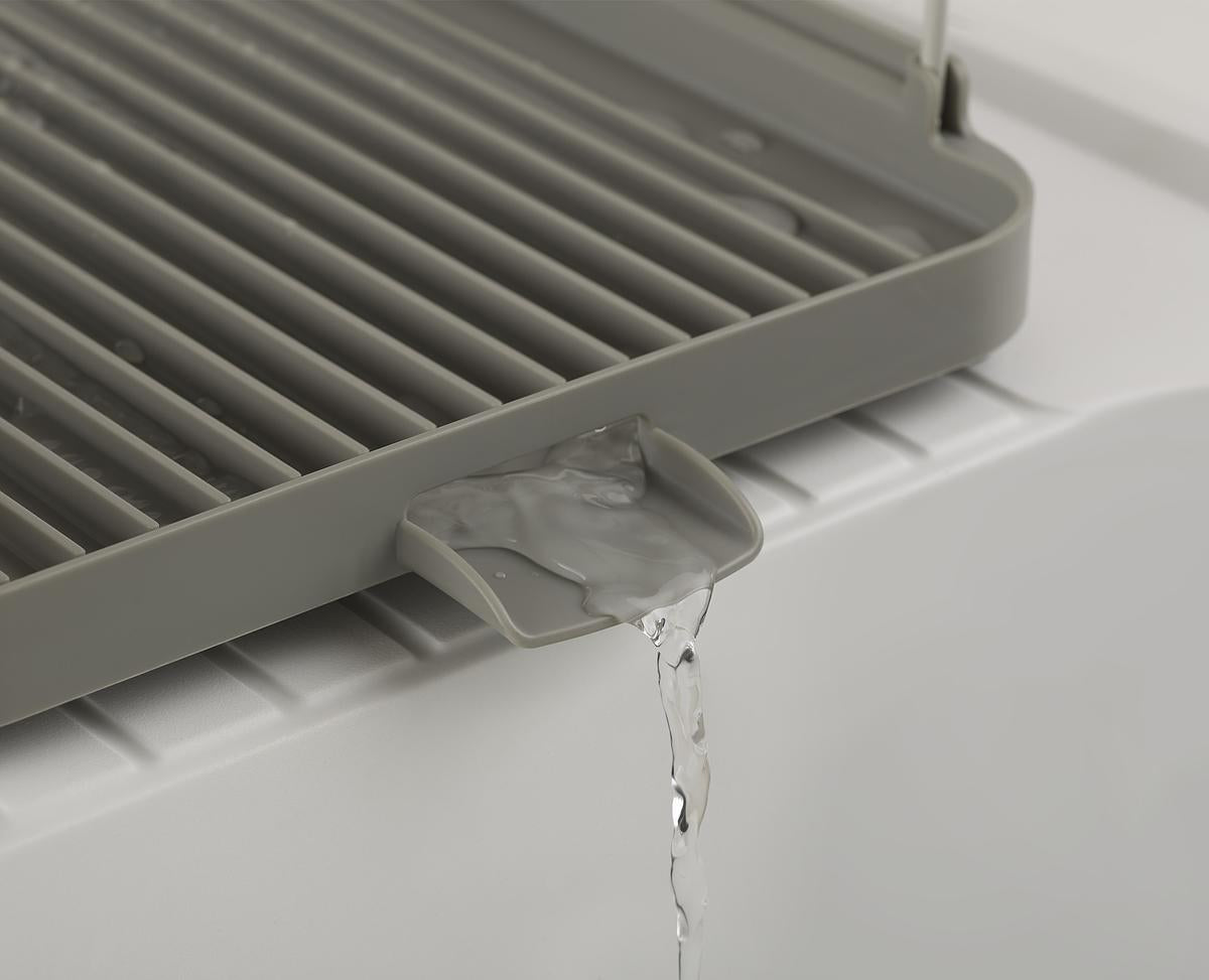 Duo 2-Tier Dish Rack - Grey