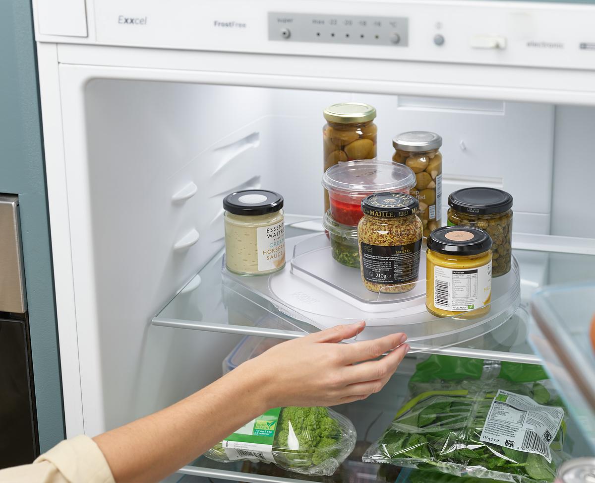 FridgeStore™ Clear Rotating Organiser