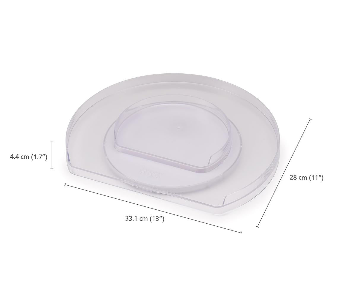 FridgeStore™ Clear Rotating Organiser