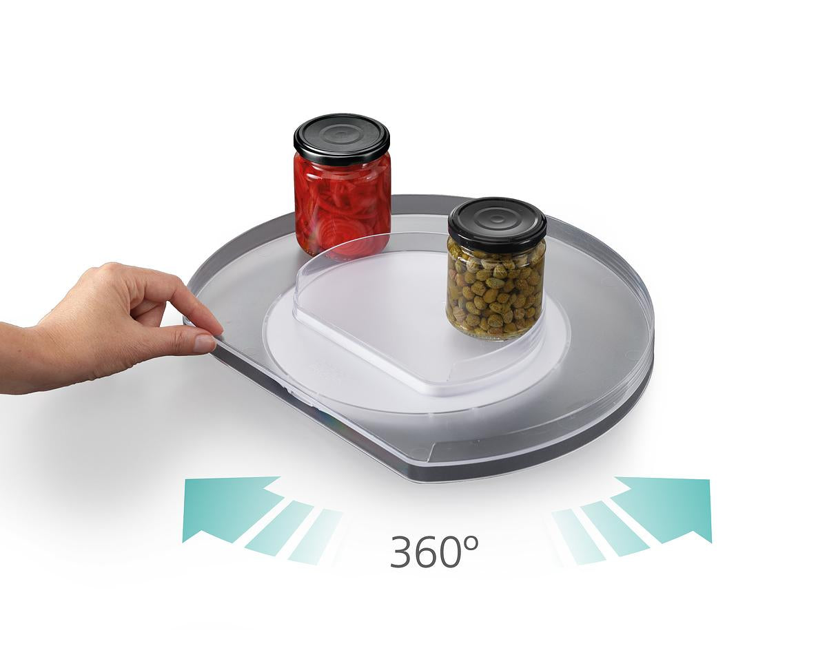 FridgeStore™ Clear Rotating Organiser