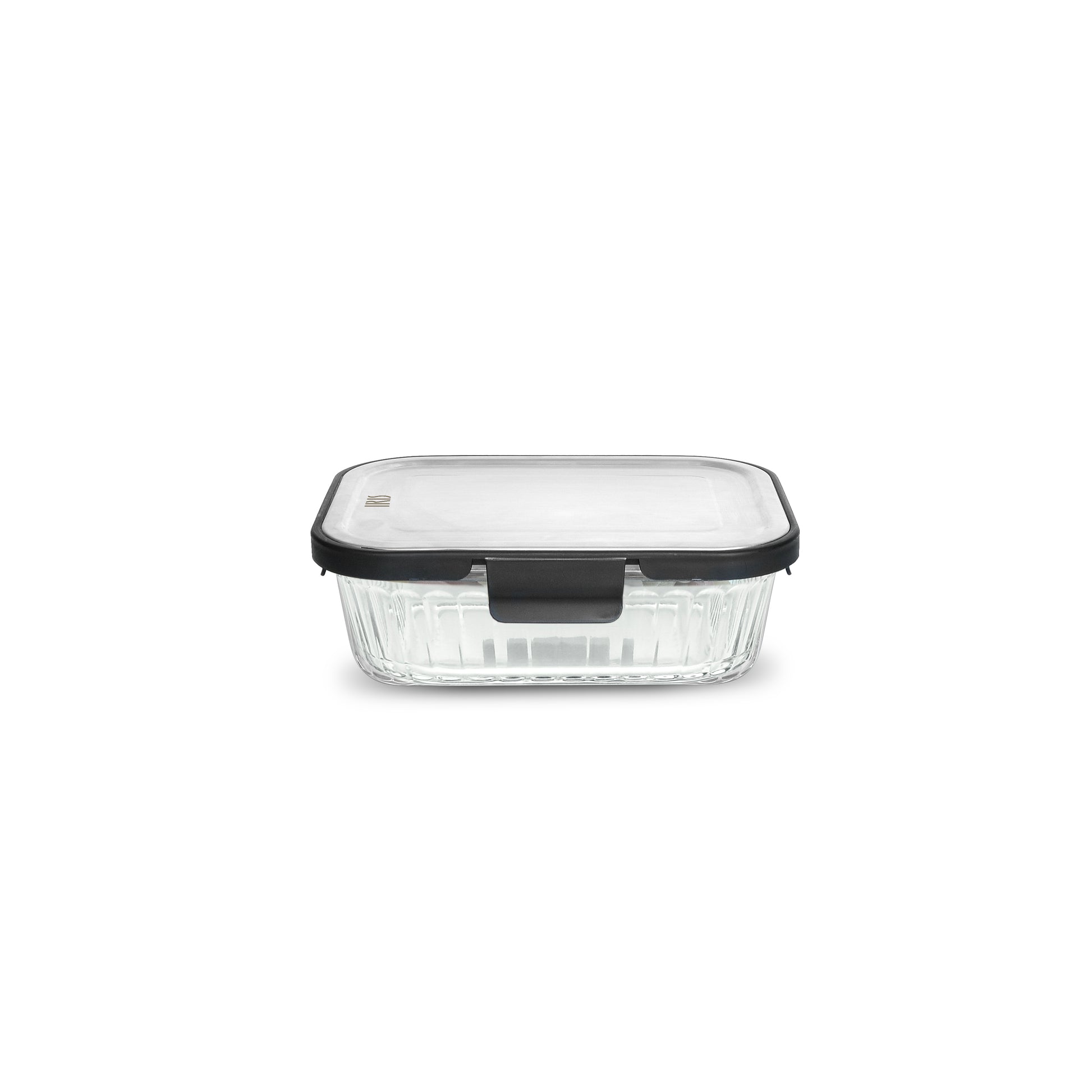 Glass Rectangle Food Storage with Stainless Steel Lid- Various Sizes - The Organised Store