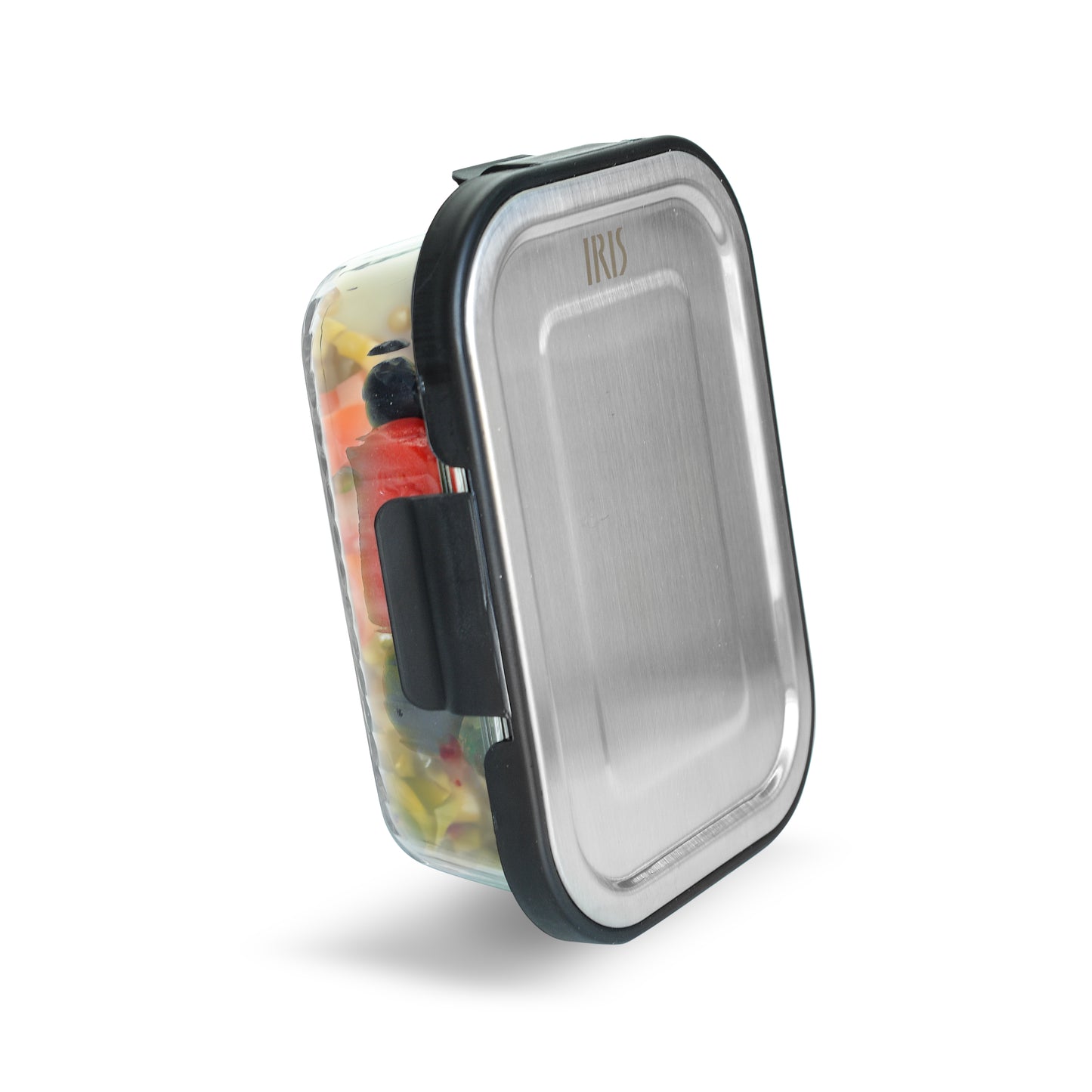 Glass Rectangle Food Storage with Stainless Steel Lid- Various Sizes