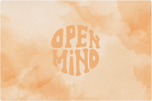 Desk Mat 60cm x 40cm - Open Mind