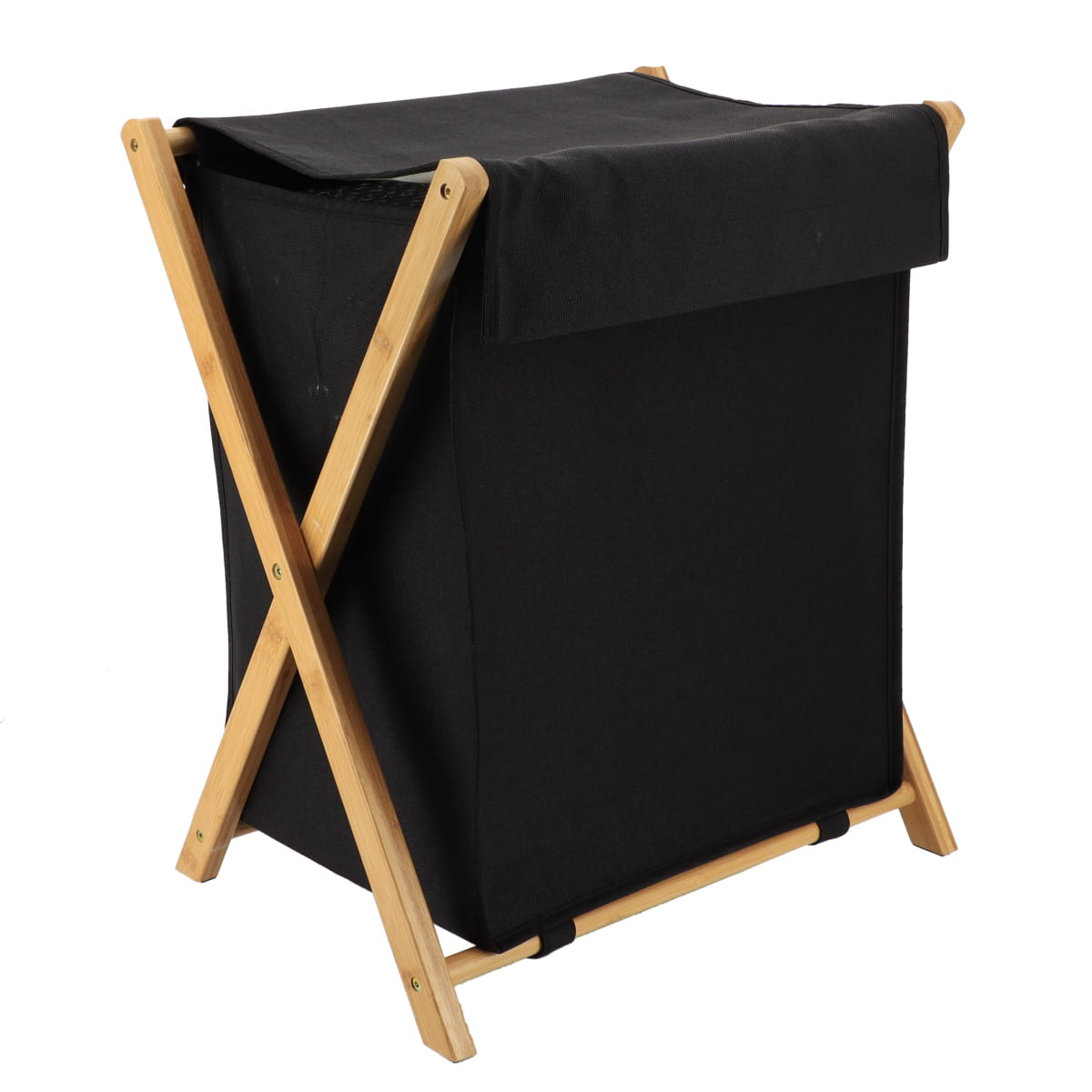 Foldable Bamboo Laundry Basket 54L - 2 Colours - The Organised Store