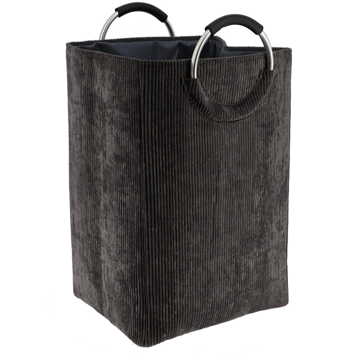 Foldable Corduroy Laundry Basket 55L-Various Colors - The Organised Store