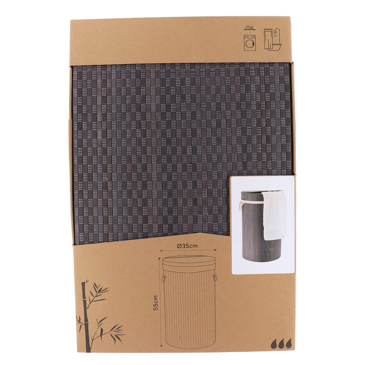 Foldable Cotton Laundry Hamper with Integrated Lid-Various- BLACK FRIDAY SALE**-20%