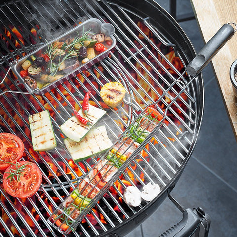 Table Top Portable BBQ - White