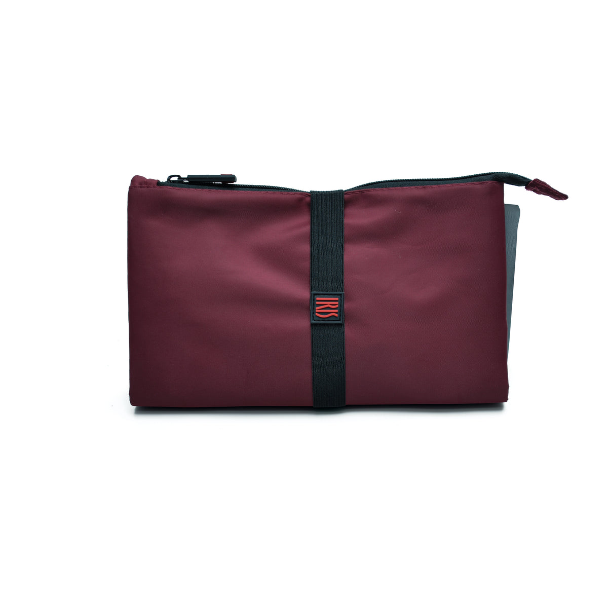 Snack Bag Soft Burgundy & Gray