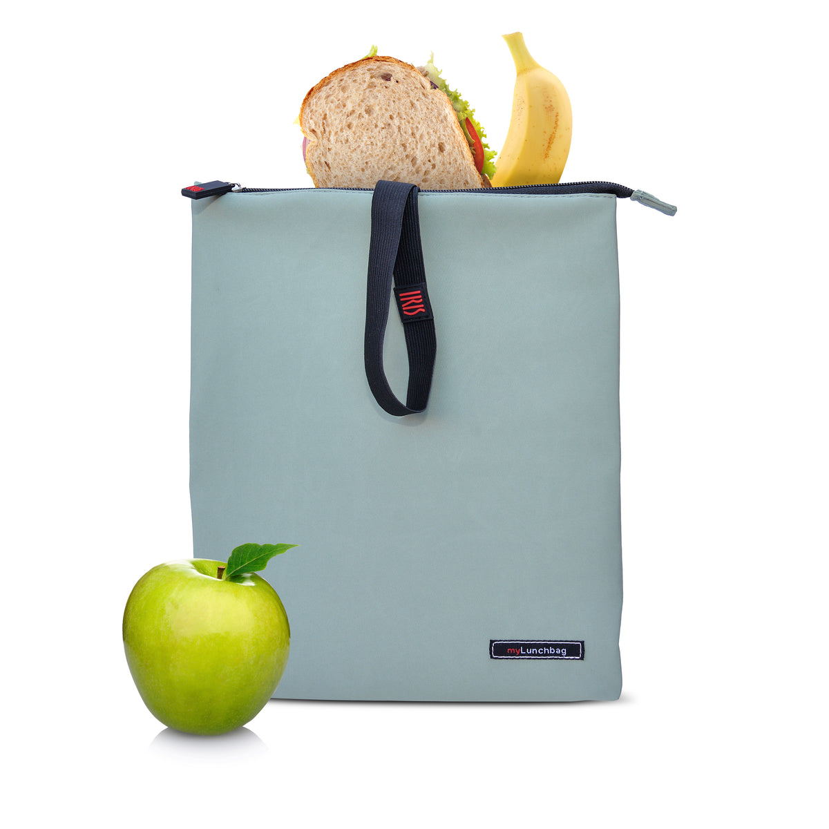 Snack Bag Soft Burgundy & Gray
