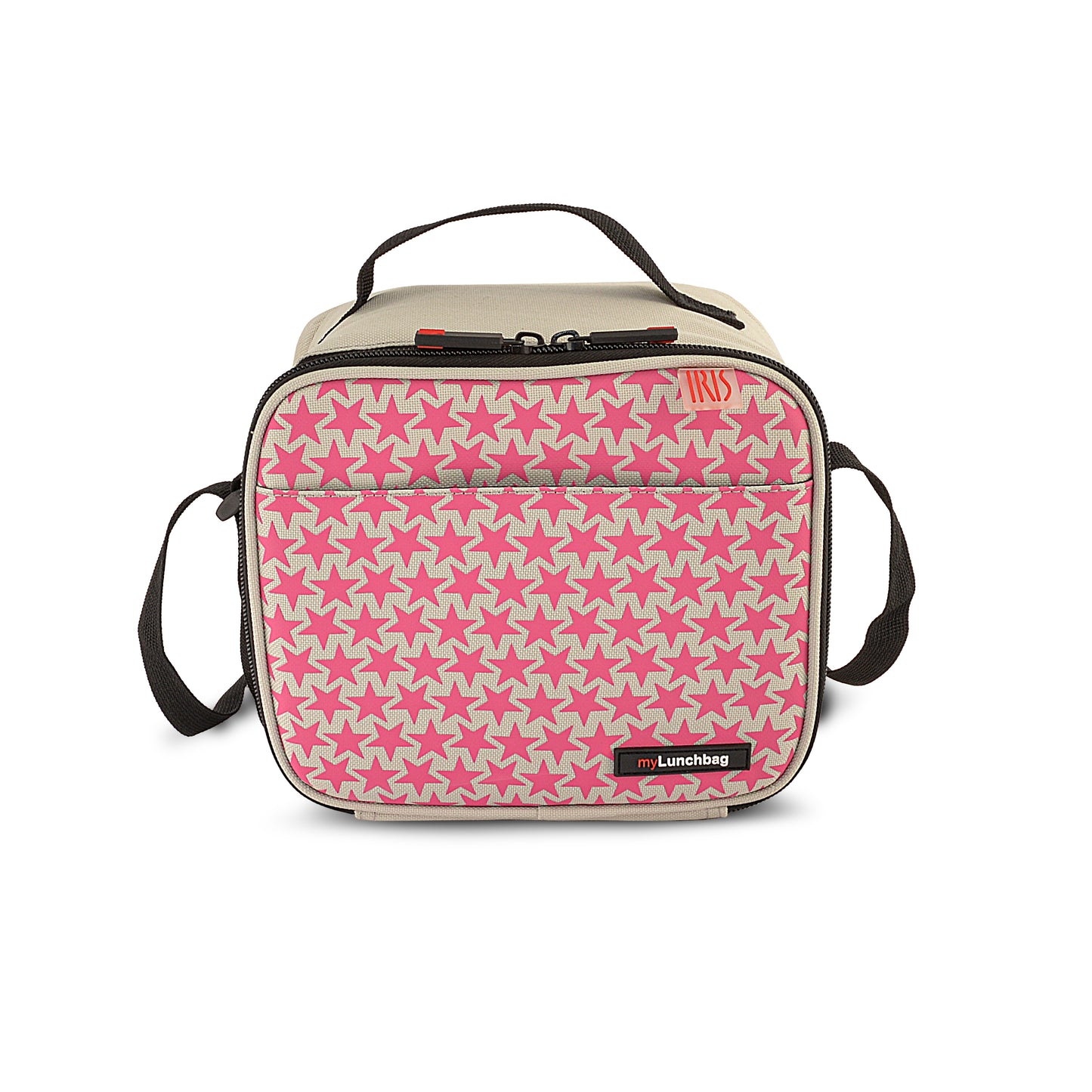 City Printing LunchBag With 2 Containers- Pink-4L