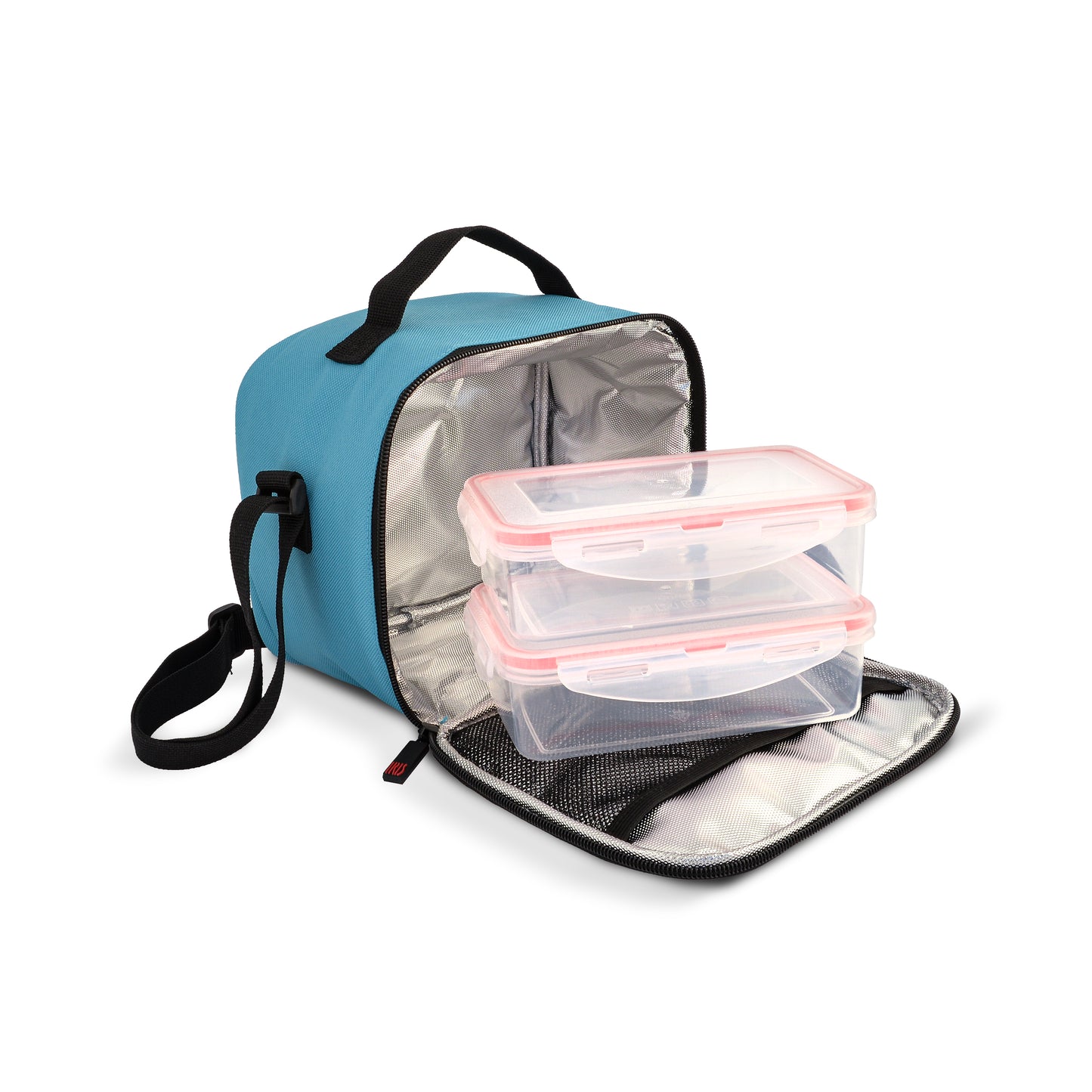City Printing LunchBag with 2 Containers-Geometric-4L